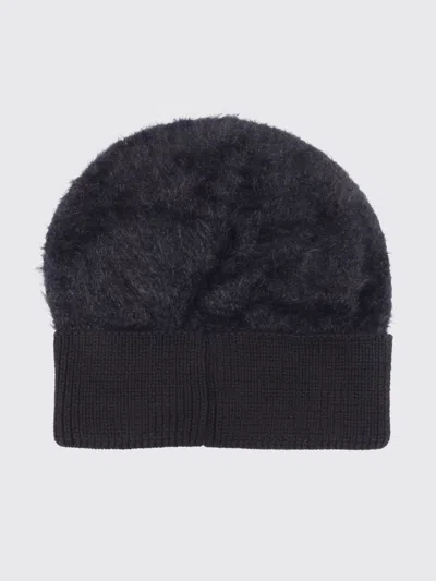 Balmain Logo-patch Beanie In Black
