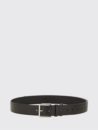 Givenchy Long Leather Belt For Men In Black
