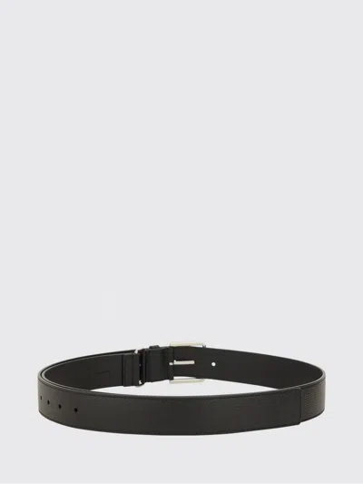 Givenchy Long Leather Belt For Men In Black
