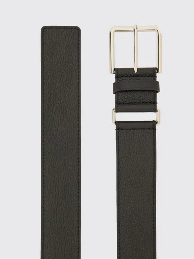 Givenchy Long Leather Belt For Men In Black