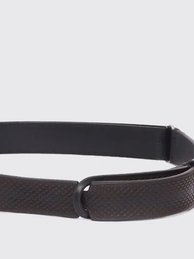Orciani Textured Belt In Multi