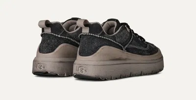 Ugg Sneakers Chunky Sole Pull Tab Contrast Stitching In Black