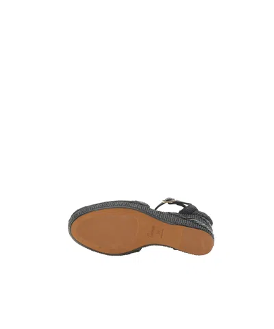 Castaã±er Charmie Ankle-strap Platform Espadrilles In Black