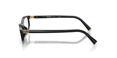 Miu Miu Logo Flat Lens In Pattern