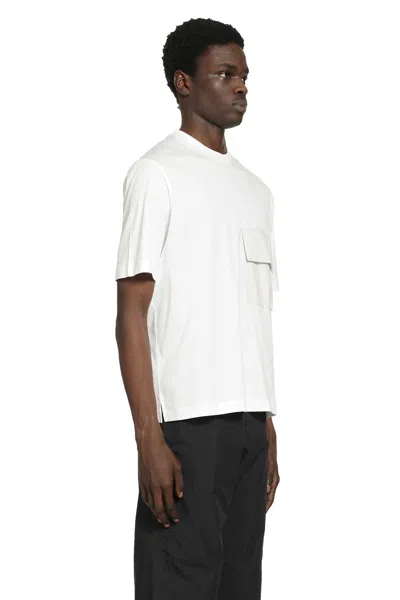 Laminar Pocket T-shirt In White