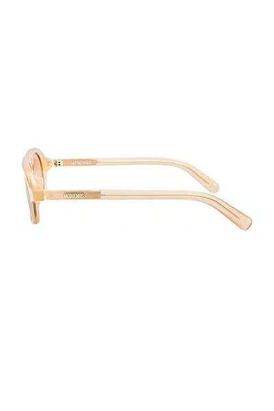 Jacquemus Bcane Sunglasses In Red