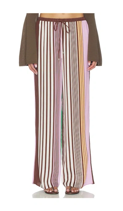 Roame. Miles Pants Tango Stripe In Multi