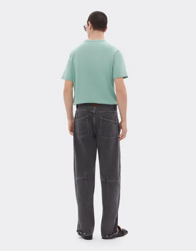 Ferrari Cotton T-shirt With  Logo In Brown