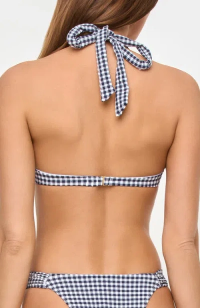 L*space Isa Bikini Top Atta Girl Gingham In Multi