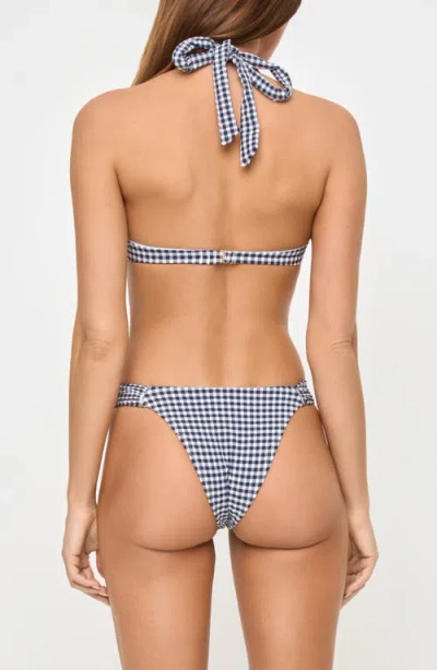 L*space Isa Bikini Top Atta Girl Gingham In Multi