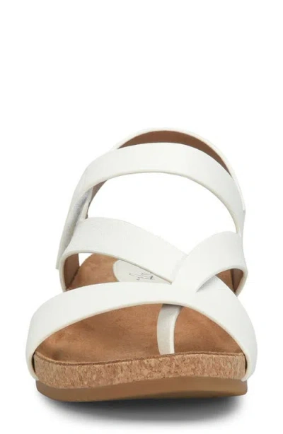 Eurosoft Gianetta Ankle Strap Sandal In White