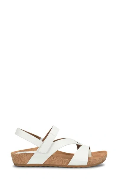 Eurosoft Gianetta Ankle Strap Sandal In White