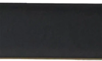 Construct Slim Tie Bar In Black