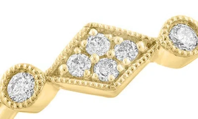 Effy Diamond Stacking Ring In Gold