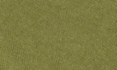 Max Studio V-neck Button Front Cardigan In Green