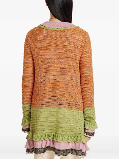 La Doublej Eight Counts Cardigan In Multi