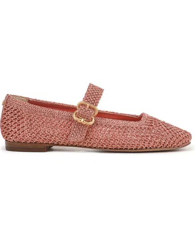 Sam Edelman Michaela Knit Mary Jane Flat In Pink