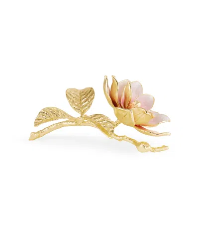 Michael Aram Pink Magnolia Decorative Object In Pink