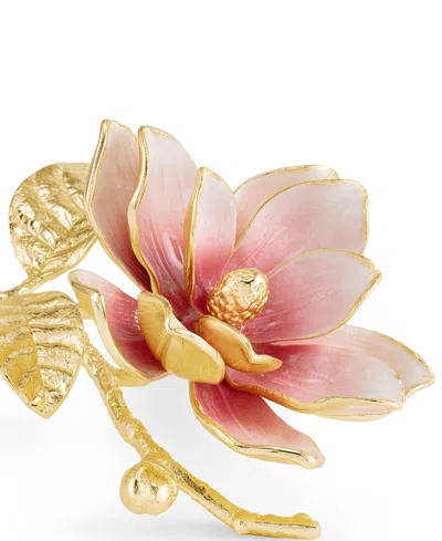Michael Aram Pink Magnolia Decorative Object In Pink