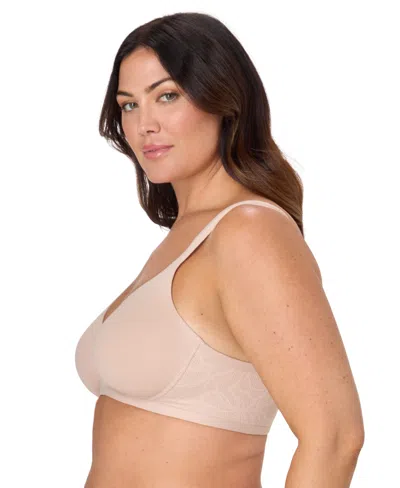 Bali Wireless Full Coverage Bra Df4582 In Neutral