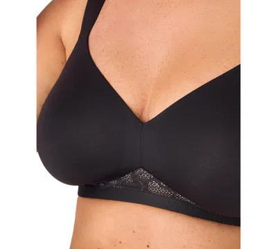 Bali Wireless Full Coverage Bra Df4582 In Black