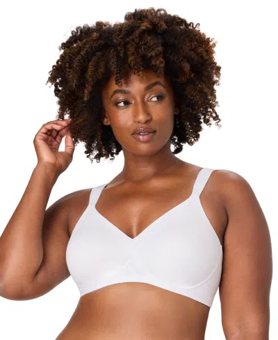 Bali Wireless Full Coverage Bra Df4582 In White