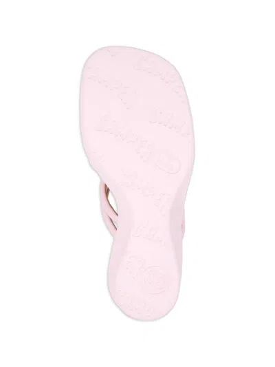 Camper Strappy Wedge Sandals In Pink