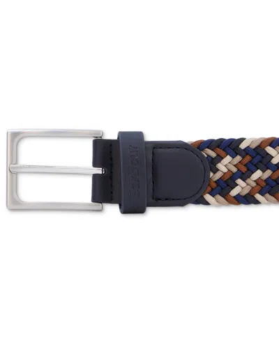 Barbour Men's Ford Multi Stretch Webbing Belt In Blue