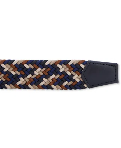Barbour Men's Ford Multi Stretch Webbing Belt In Blue