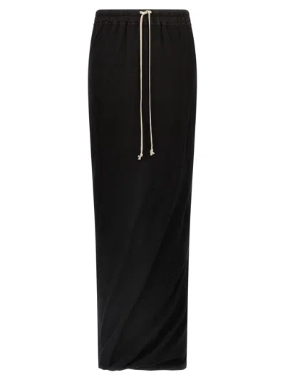 Drkshdw Pull On Pillar Skirt In Black