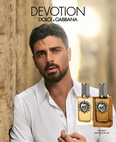 Dolce & Gabbana Devotion For Men Parfum Gift Set In Transparent