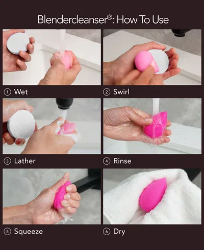 Beautyblender Blendercleanser Tool Scrub Unscented Exfoliating Solid Soap, 2 Oz. In Transparent