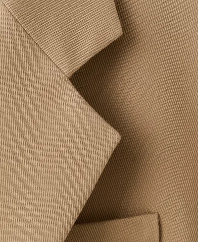 Mango Osaka Blazer In Brown