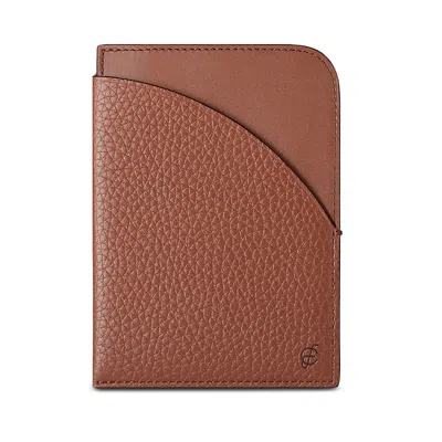 Carl Friedrik Clifton Passport Sleeve In Brown