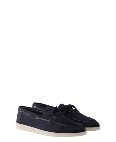 Prada Elegant Moccasins For Men - Ss26 Collection In Blue