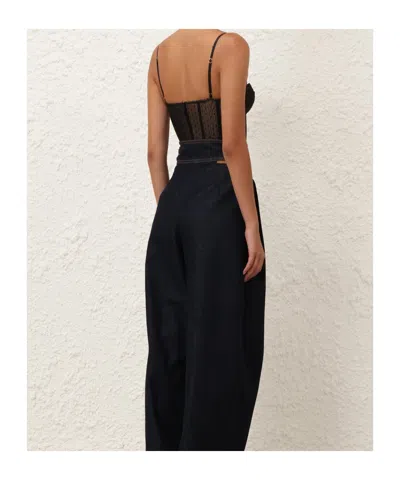 Zimmermann Body Twisted Romance In Black