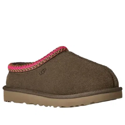 Ugg Low-profile Clog With Braid And Shearling Lining In Brown