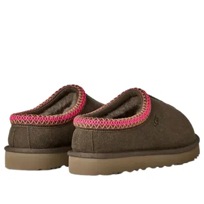 Ugg Low-profile Clog With Braid And Shearling Lining In Brown