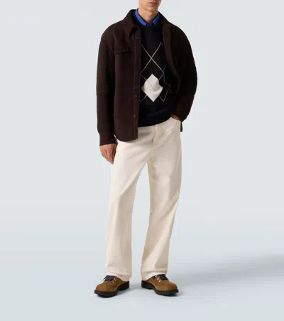 Arch4 Diamond Pattern Knitted Sweater In Multi