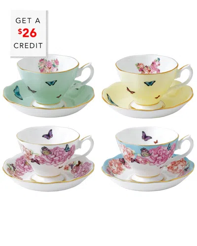 Royal Albert 8pc Teacup Set In Multi