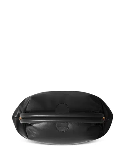 Stella Mccartney Chain Strap Clutch Bag Soft Structure In Black