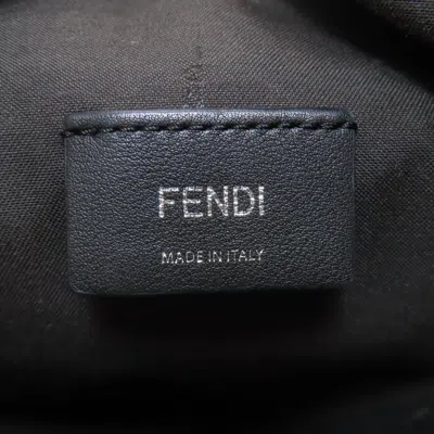 Pre-owned Fendi Black Leather Backpack ()