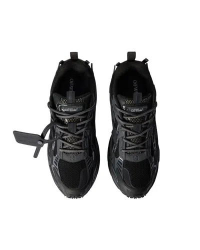 Off-white Be Right Back Panel Sneakers Pull Tab In Black