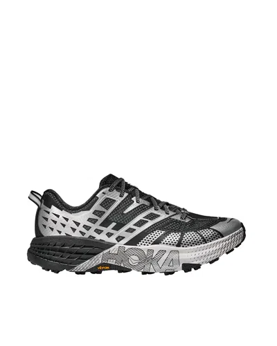 Hoka Sneaker U Speedgoat 2ts Low Top With Laces With Print And Logo Lettering On The Side In Black Tech F In Multi