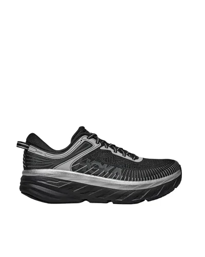 Hoka Mens  Bondi 7 In Black