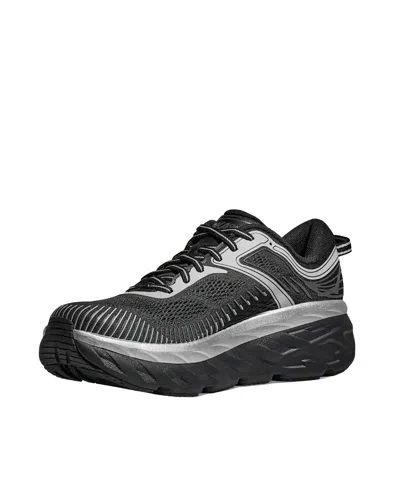 Hoka Mens  Bondi 7 In Black