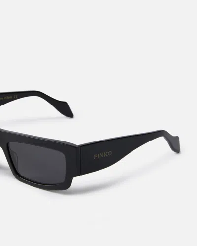 Pinko Rectangle Frame Sunglasses In Black