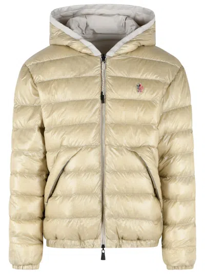 Moncler Offwhite Solid Hood Jacket In White