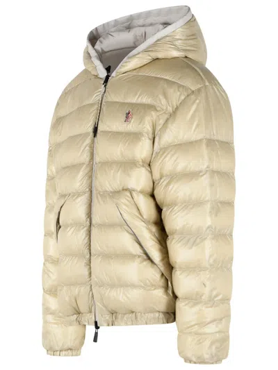 Moncler Offwhite Solid Hood Jacket In White
