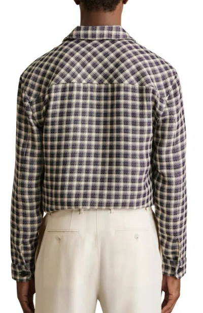 Reiss Ribona Check Button-up Shirt In Multi